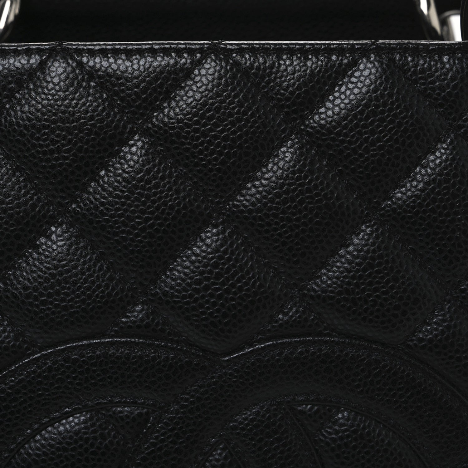 Chanel Caviar Quilted Grand Shopping Tote GST Black 9 of 12