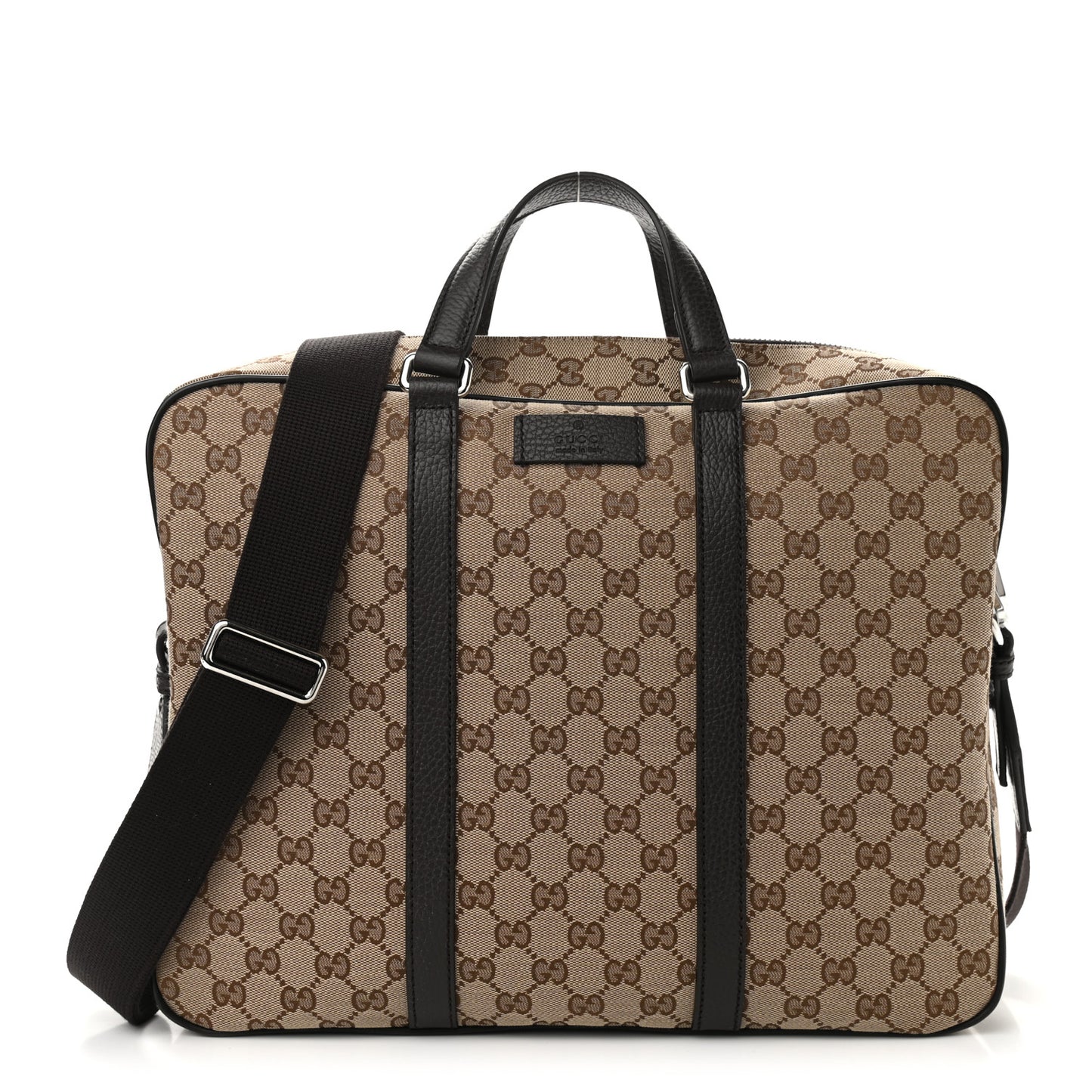 Monogram Briefcase Dark Brown