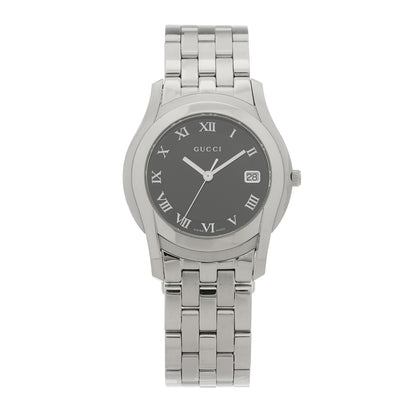 Gucci Stainless Steel 35mm 5500M Quartz Watch Black 1 of 5