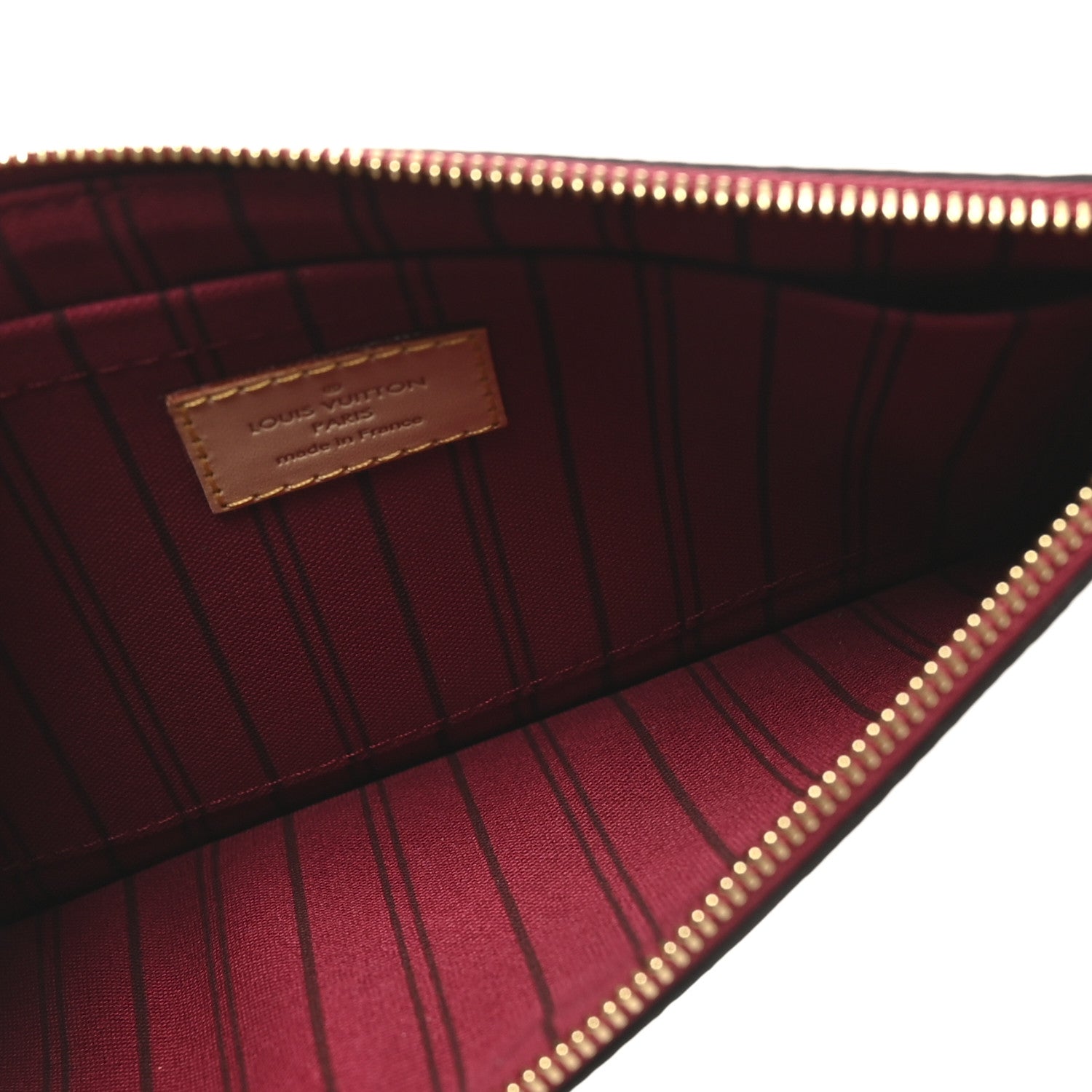 Louis Vuitton Monogram Neverfull MM GM Pochette Pivoine 5 of 6