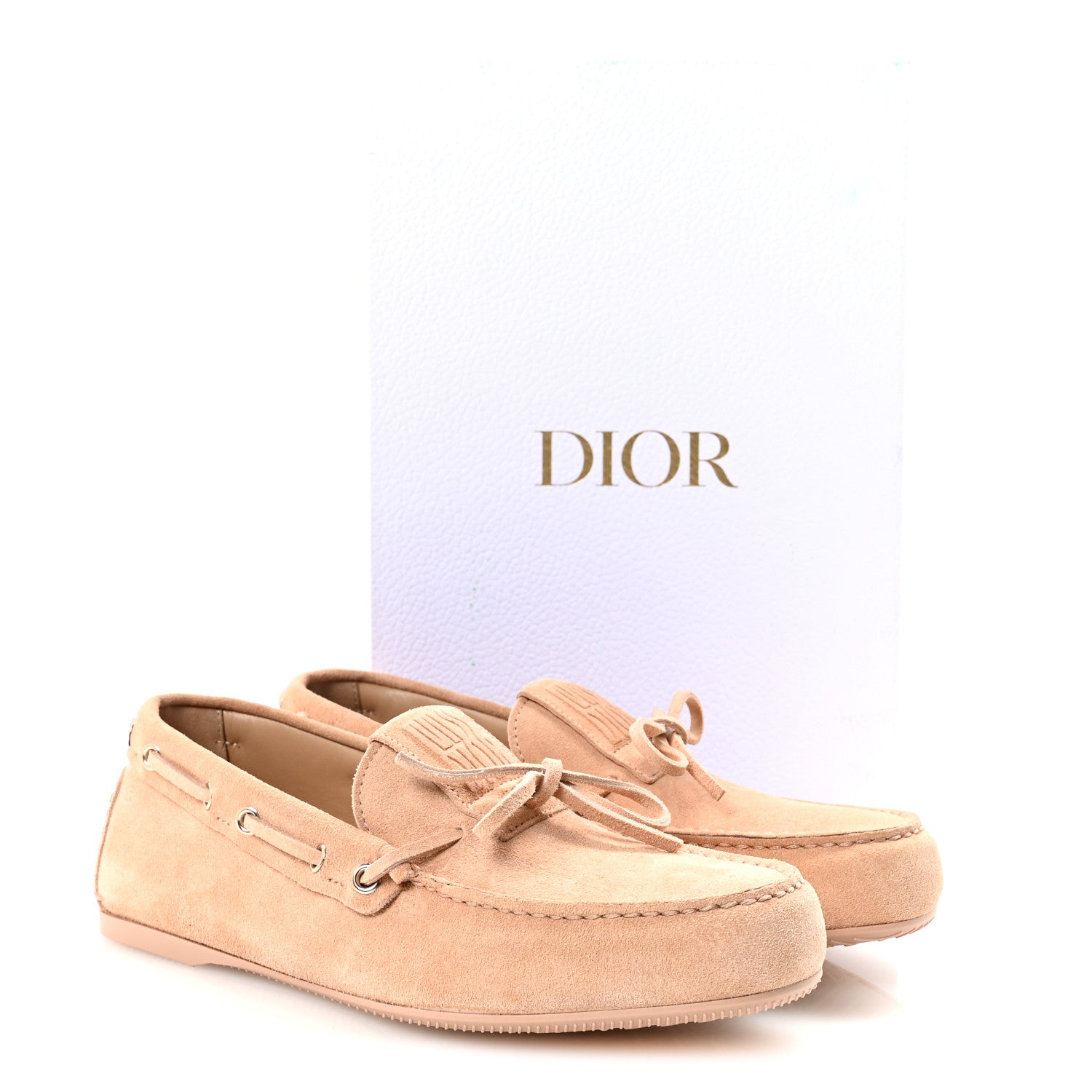 Christian Dior Suede Miss Dior Street Loafers 38 Chair 1797953