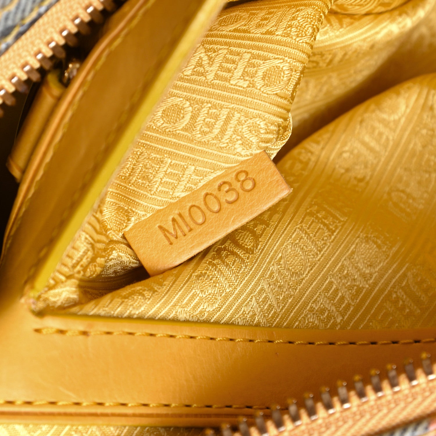 Louis Vuitton Monogram Pulp Defile Weekender PM Yellow 7 of 9