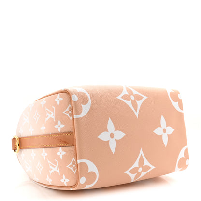Louis Vuitton Monogram Giant By The Pool Speedy Bandouliere 25 Brume 4 of 10