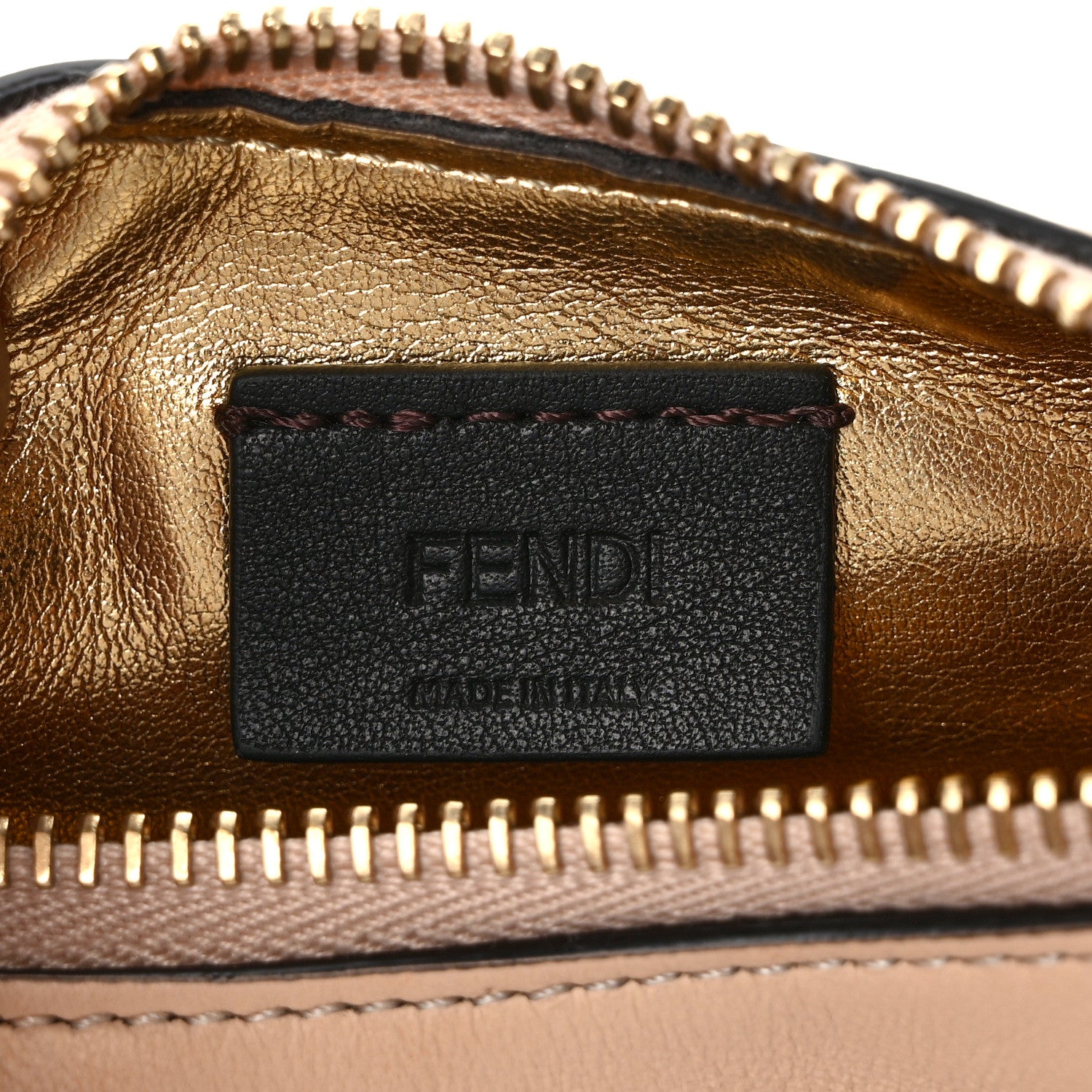 Fendi Vitello Grace Matte Nano Fendigraphy Hobo Charm Light Rose 5 of 10