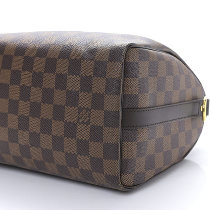 Louis Vuitton Damier Ebene Braided Speedy Bandouliere 25 Pink 8 of 8