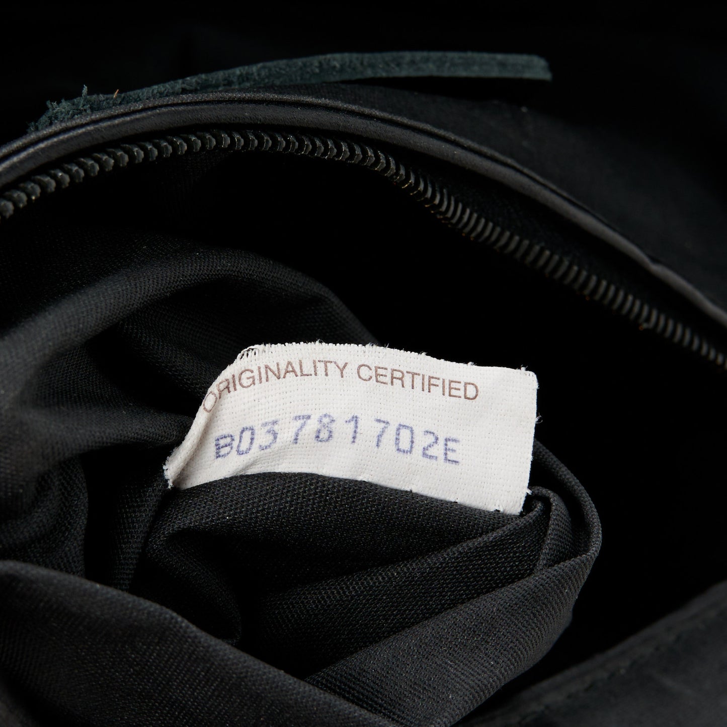 Nappa Intrecciato Travel Pouch Clutch Black