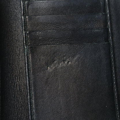 Christian Dior Grained Calfskin Cannage Diorama Elancee Wallet Black 8 of 10