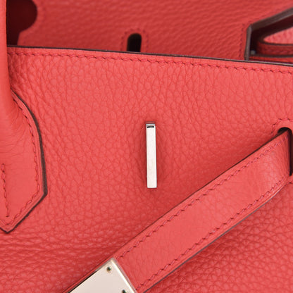 Hermes Taurillon Clemence Birkin 40 Bougainvillea 15 of 39