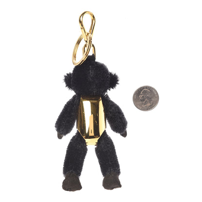Prada Mohair Year of the Monkey Keychain Charm Black 2 of 3