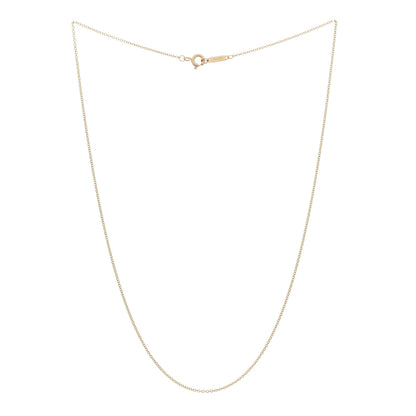 Tiffany 18K Yellow Gold Chain Necklace 16" 3 of 5