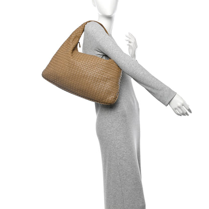 Bottega Veneta Nappa Intrecciato Medium Veneta Hobo Noce 2 of 14