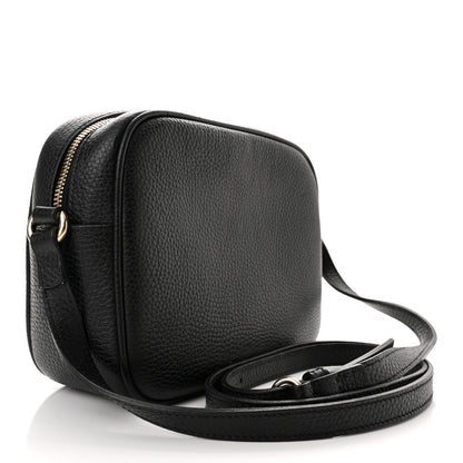 Gucci Pebbled Calfskin Small Soho Disco Bag Black 3 of 13