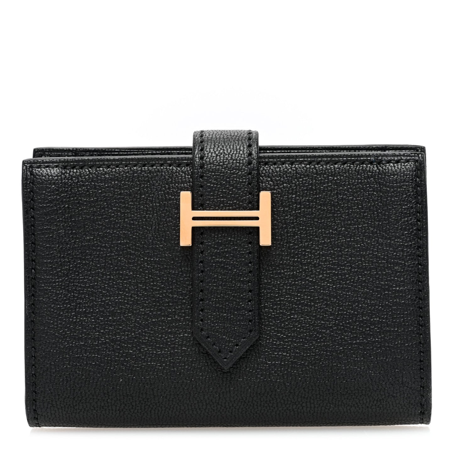 Chevre Mysore Mini Bearn Wallet Black