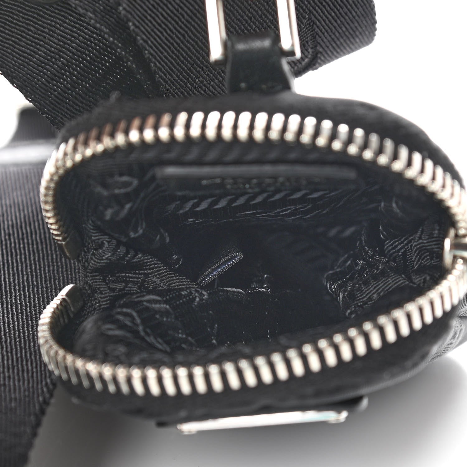 Prada Nylon Re-Edition 2005 Shoulder Strap With Pouch Black 4 of 6