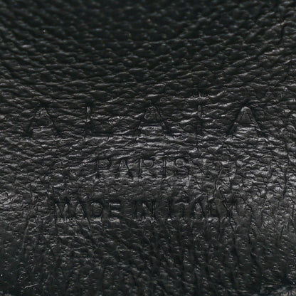 Alaia Suede Goatskin Harness Le Coeur Bag Black 6 of 10