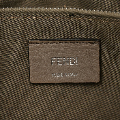 Fendi Straw Paper Vitello Dolce Elaphe Medium By The Way Boston Bag Corallo Antigua 6 of 10