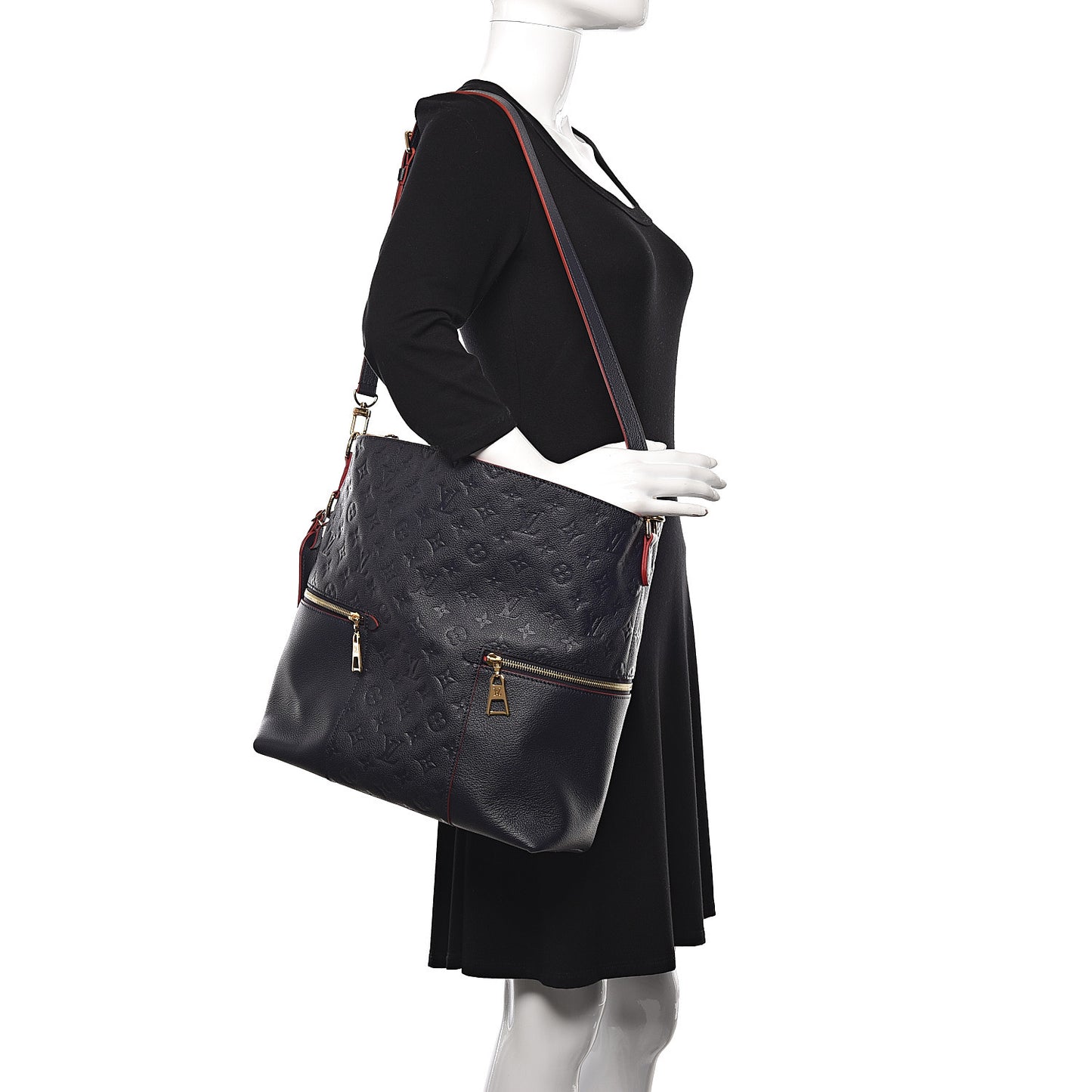 Empreinte Melie Marine Rouge