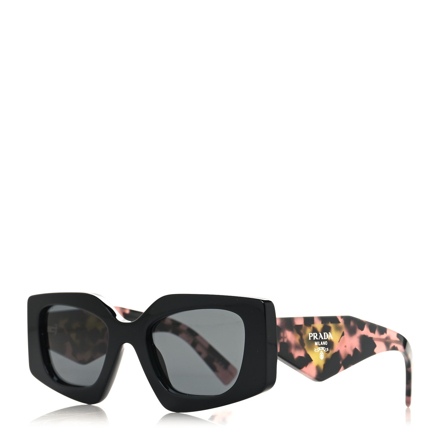 Prada Acetate Square Sunglasses SPR 15Y Slate Gray 1 of 8