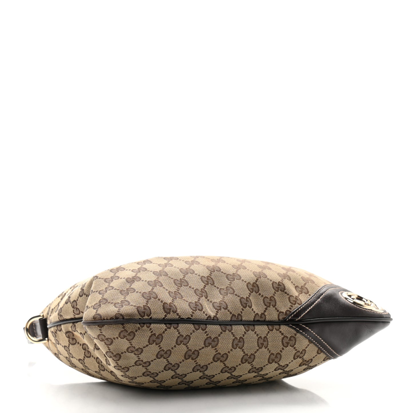 Monogram Medium New Britt Hobo Dark Brown