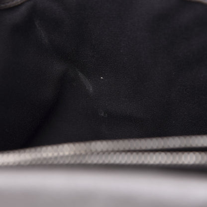 Saint Laurent Sheepskin Matelasse Chevron Monogram Large College Satchel Dark Anthracite 15 of 16