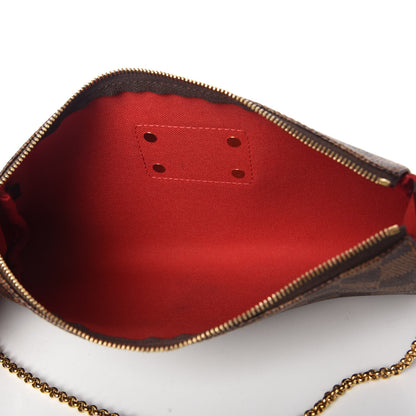Louis Vuitton Damier Ebene Eva Clutch 5 of 10