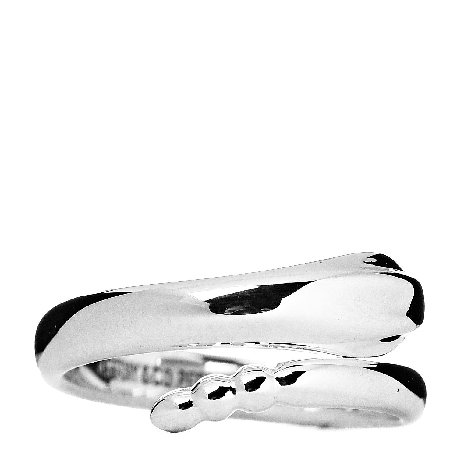 Tiffany Sterling Silver Elsa Peretti Snake Ring 51 5.75 1 of 5