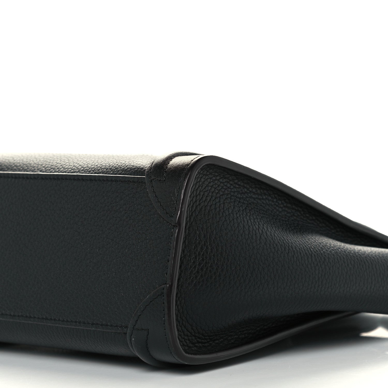 Celine Drummed Calfskin Nano Luggage Black 10 of 16