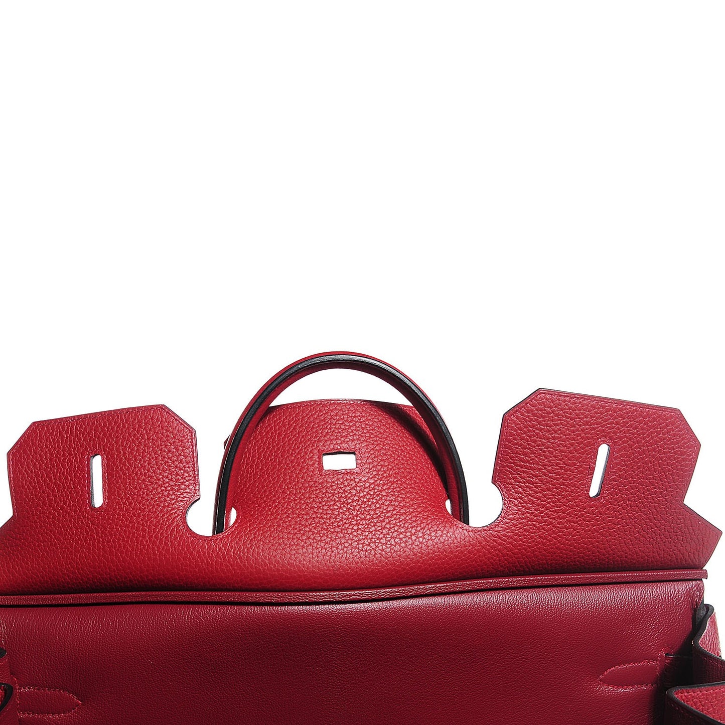Taurillon Clemence Birkin 40 Rouge Garance