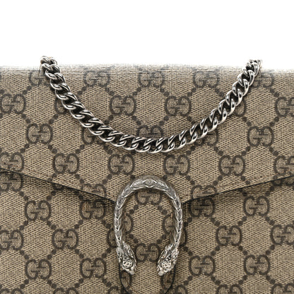 Gucci GG Supreme Monogram Mini Dionysus Chain Wallet Beige Taupe 8 of 12