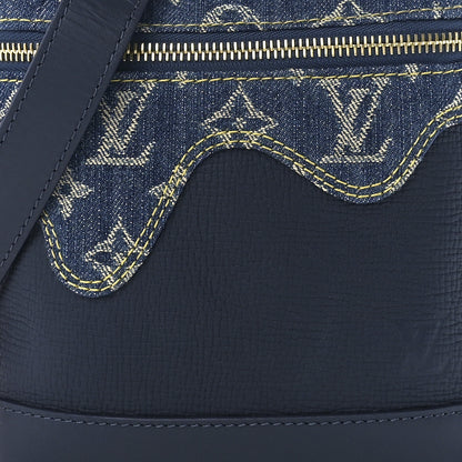 Louis Vuitton X NIGO Taurillon Monogram Denim Japanese Cruiser Blue 8 of 11