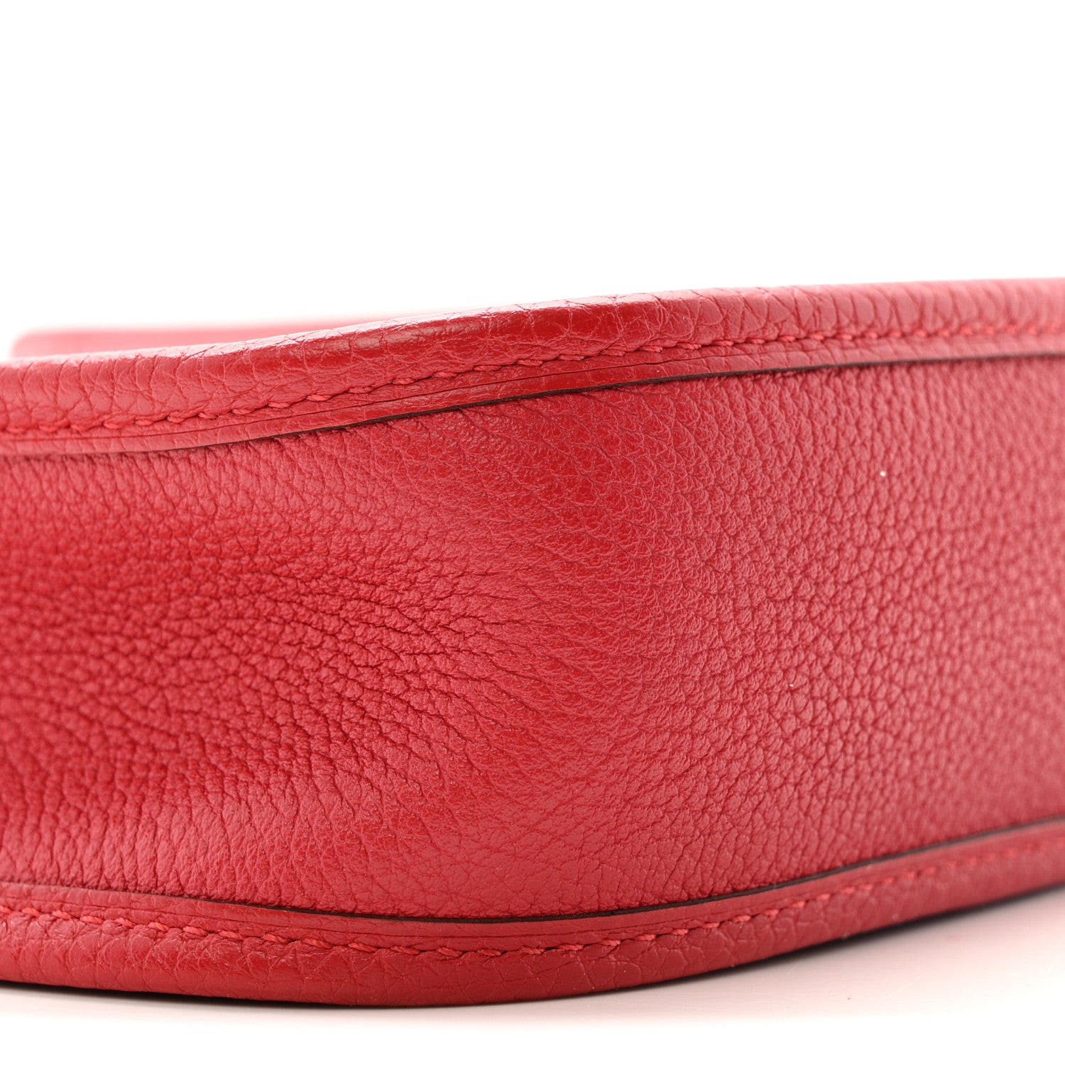 Hermes Taurillon Clemence Evelyne TPM Rouge De Coeur 9 of 11