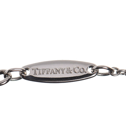 Tiffany Platinum Diamond .08ct Elsa Peretti Diamonds by the Yard Pendant Necklace 7 of 8