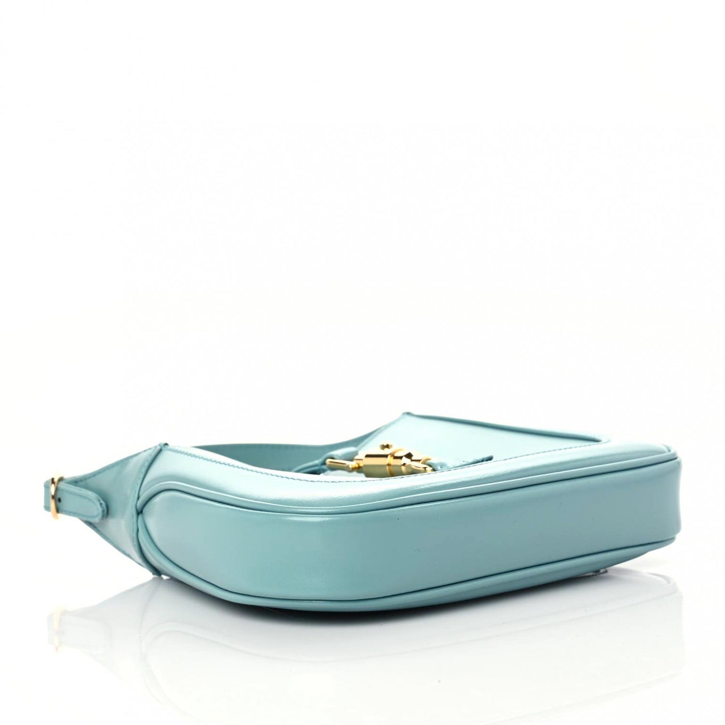 Boarded Dyana Lux Calfskin Mini Jackie 1961 Hobo Dusty Azure