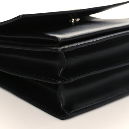 Saint Laurent Calfskin Medium Monogram Sunset Black 7 of 8