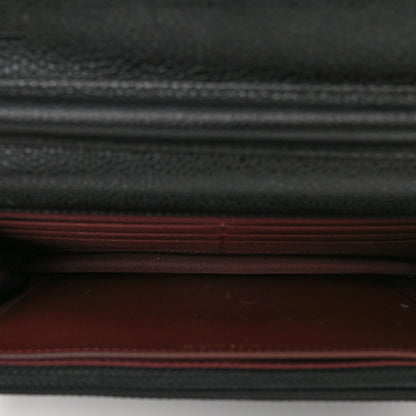 Chanel Caviar Quilted Wallet on Chain WOC Black 8 of 12