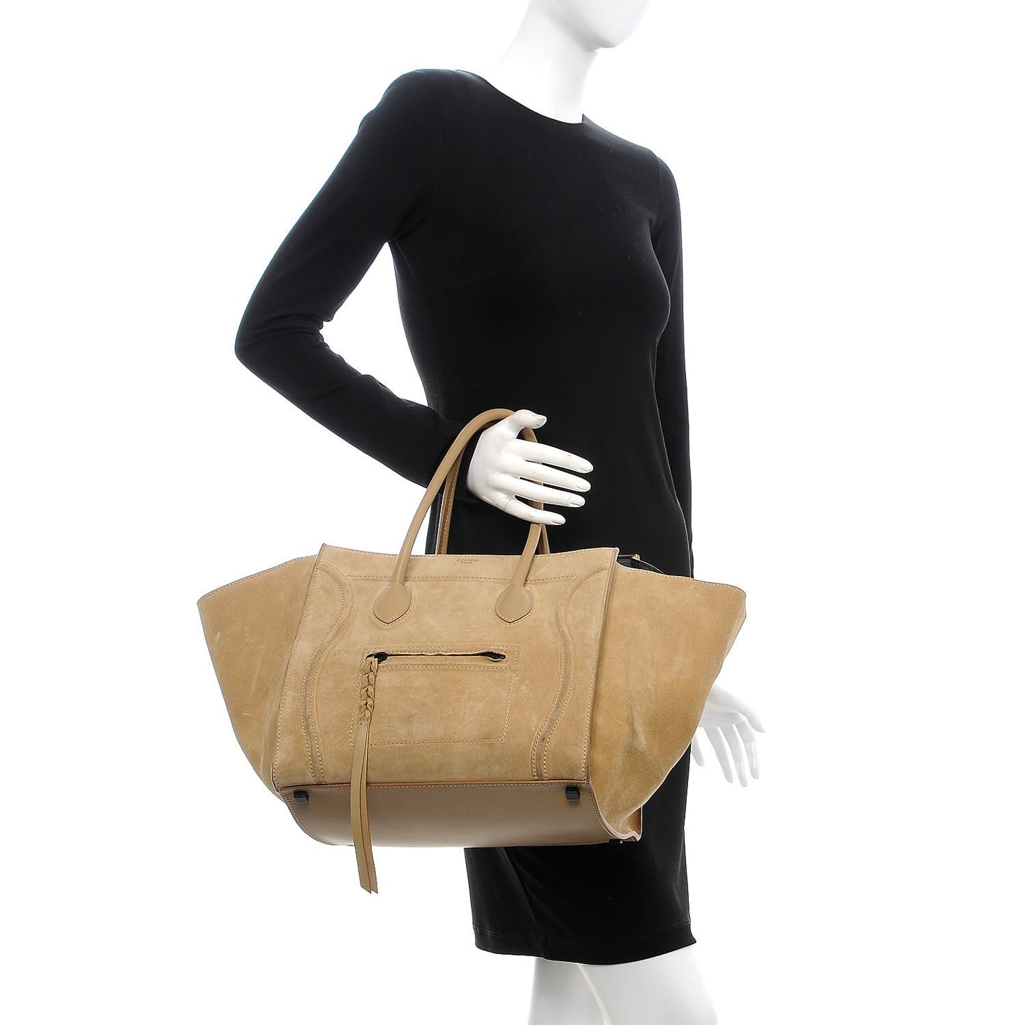 Suede Medium Phantom Luggage Dune
