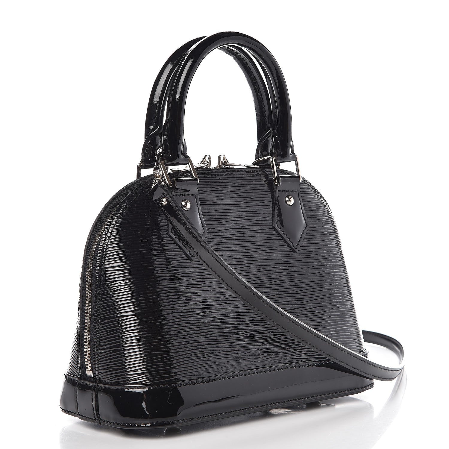 Louis Vuitton Epi Electric Alma BB Black 3 of 9