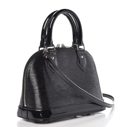 Louis Vuitton Epi Electric Alma BB Black 3 of 9