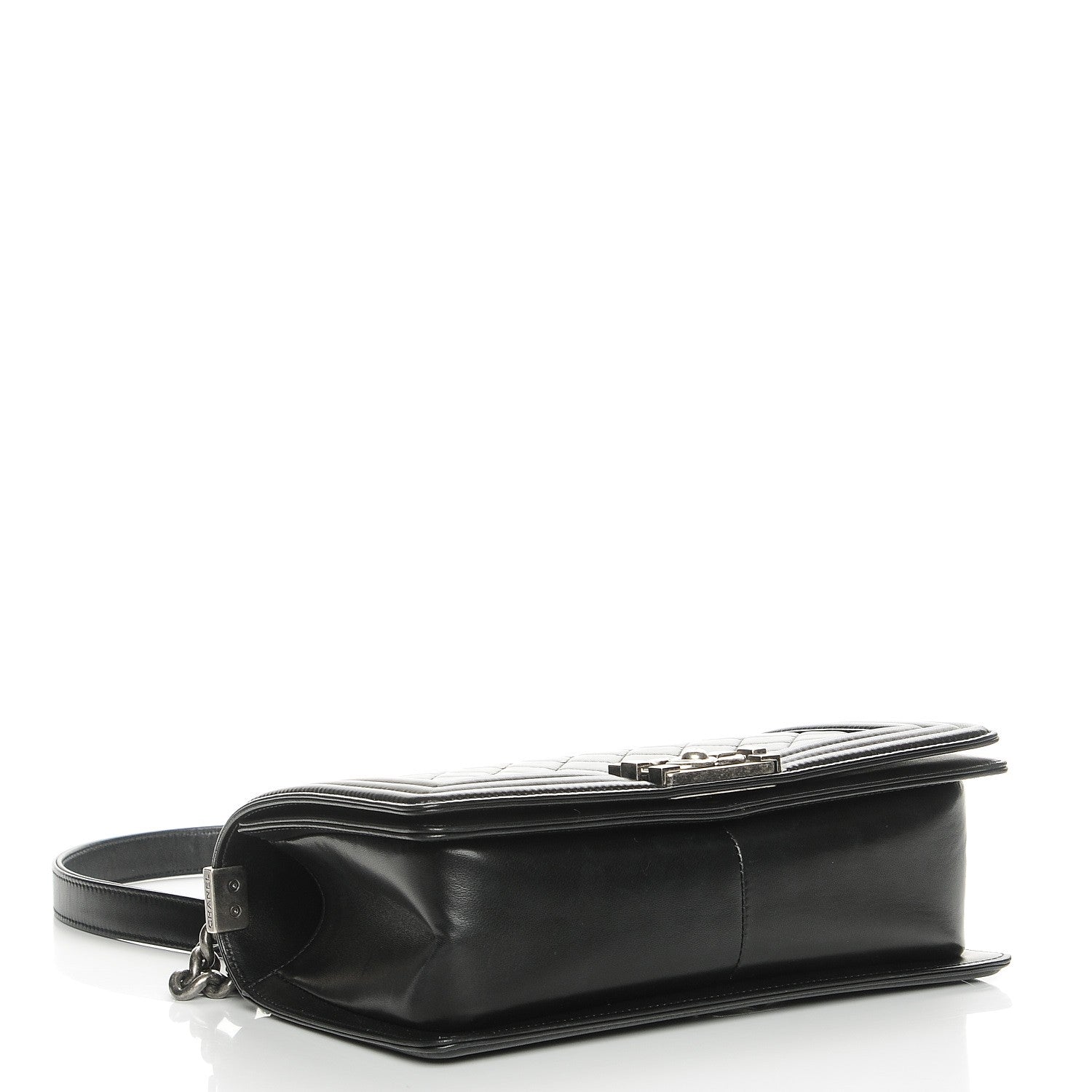Chanel Lambskin Quilted Medium Boy Flap Black 4 of 8