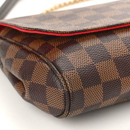 Louis Vuitton Damier Ebene Favorite MM 7 of 8