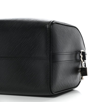 Louis Vuitton Epi Speedy Bandouliere 25 Black 11 of 12