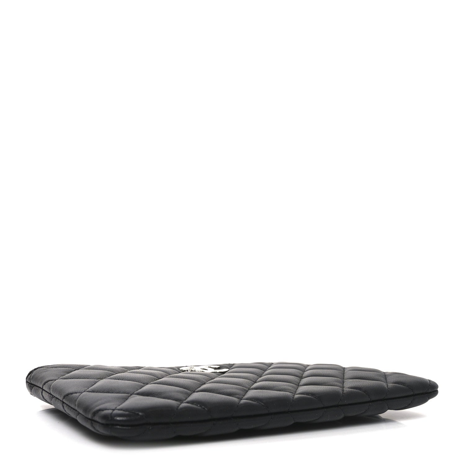 Chanel Lambskin Quilted Crystal Star Cosmetic Case Black 4 of 7