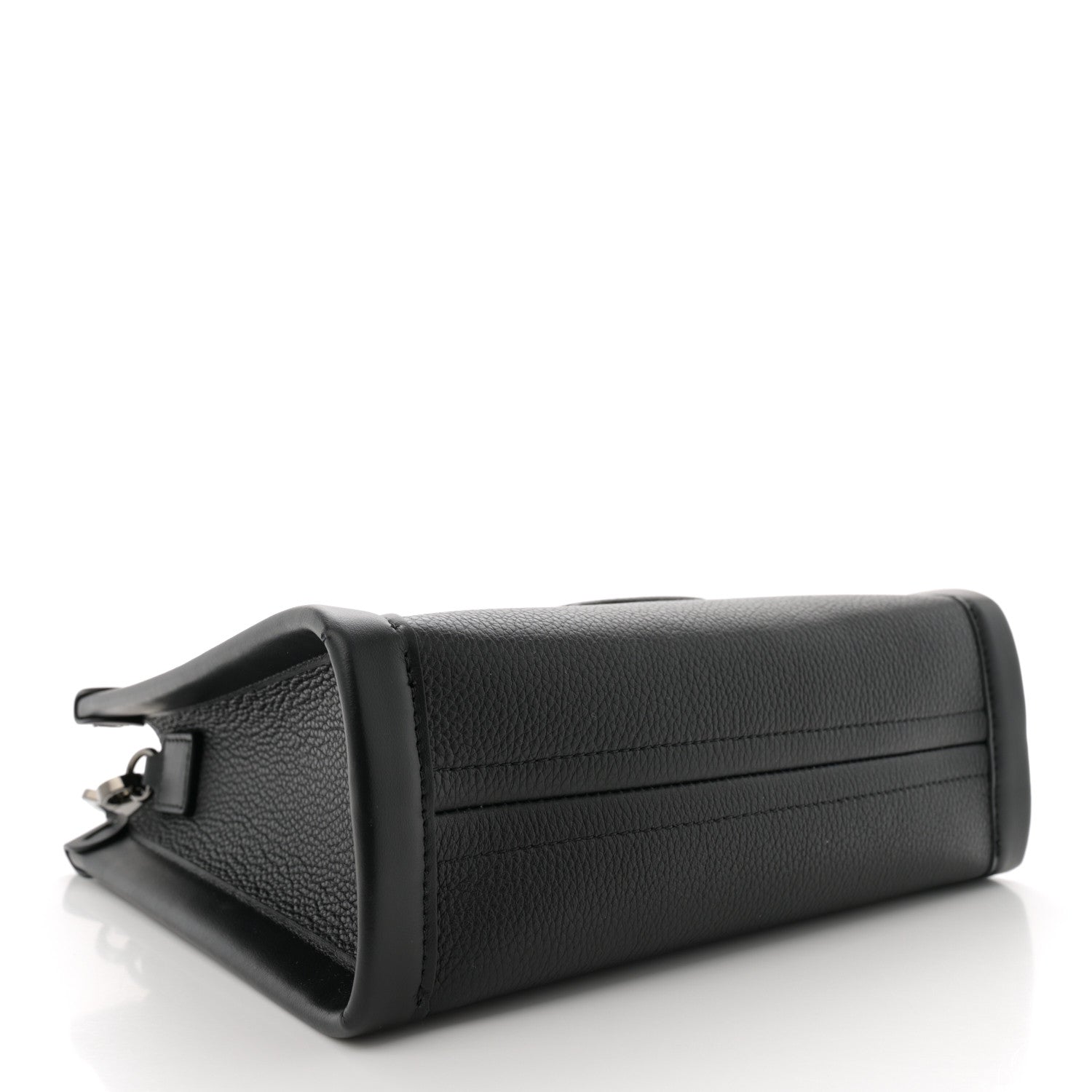 Christian Louboutin Grained Calfskin Mini By My Side Tote Black 4 of 11