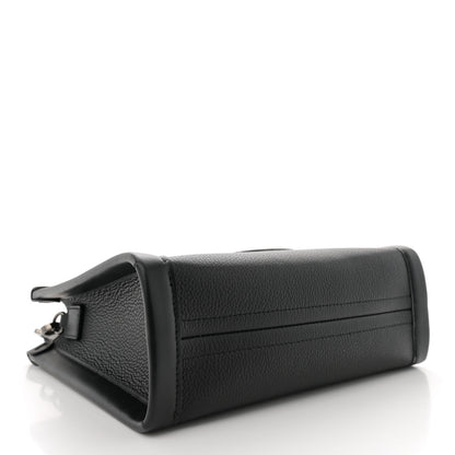 Christian Louboutin Grained Calfskin Mini By My Side Tote Black 4 of 11
