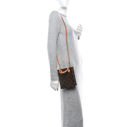 Louis Vuitton Monogram Petit Sac Plat 2 of 9
