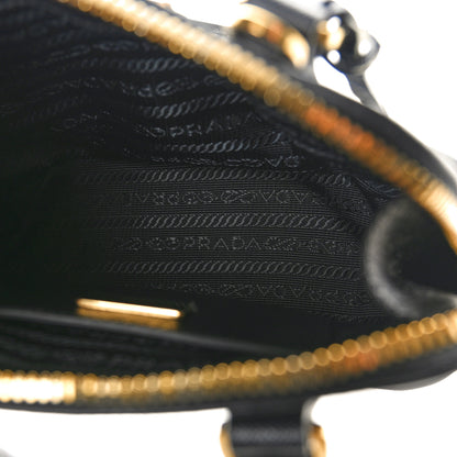 Prada Saffiano Lux Mini Promenade Tote Black 5 of 11