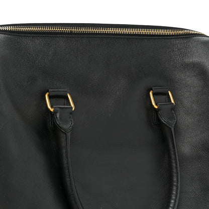 Saint Laurent Calfskin Classic Duffle 6 Black 15 of 16