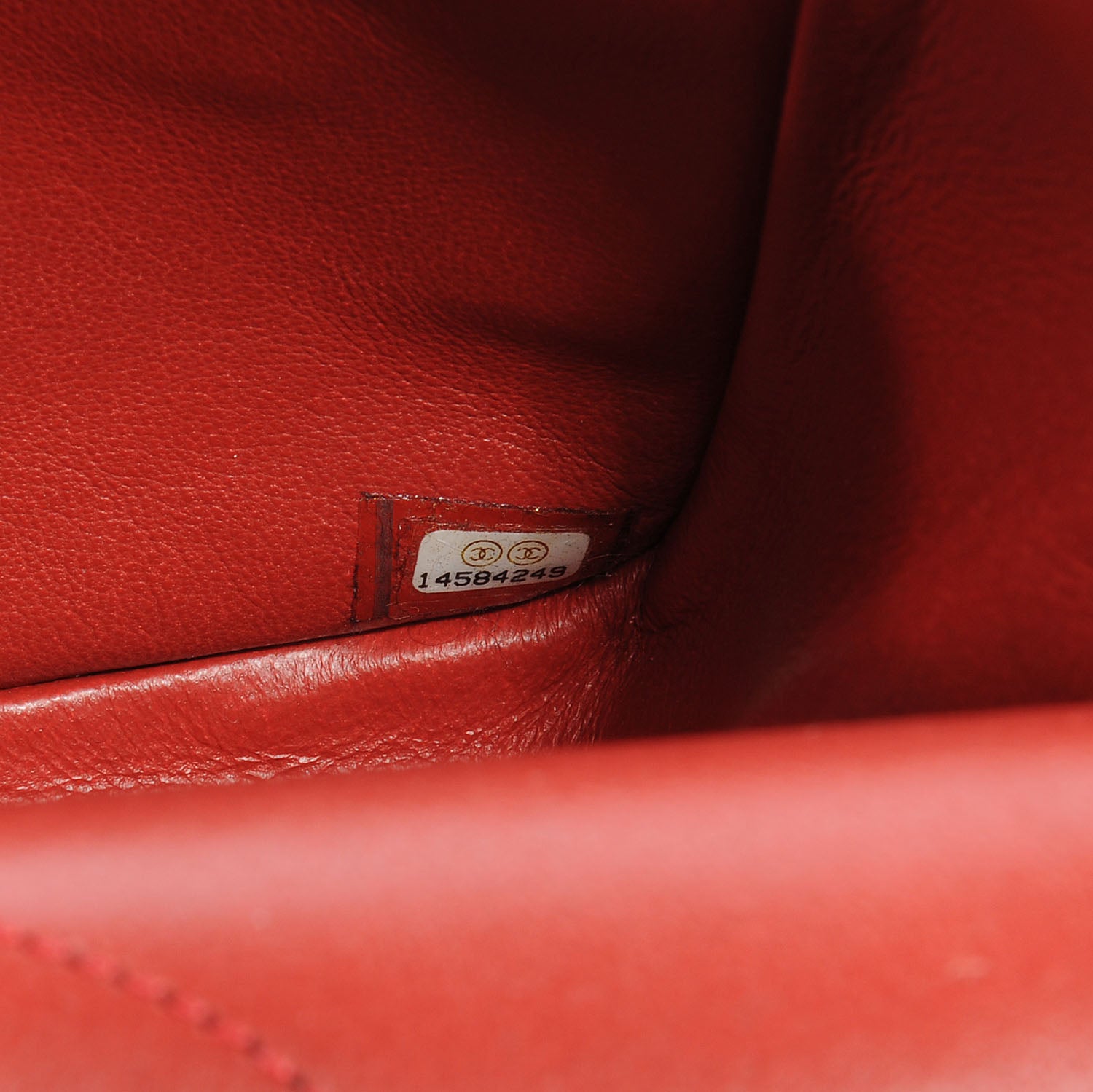 Chanel Aged Calfskin 2.55 Reissue 226 Flap Red 7 of 7