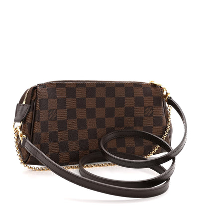 Louis Vuitton LOUIS VUITTON Damier Ebene Eva Clutch 2 of 8