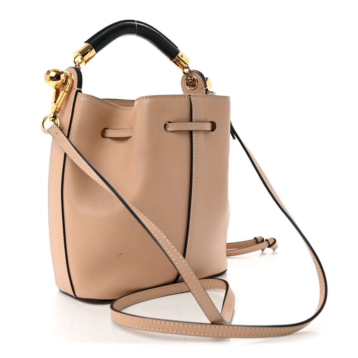 Chloe Calfskin Gala Small Bucket Bag Blush Nude 3 of 11